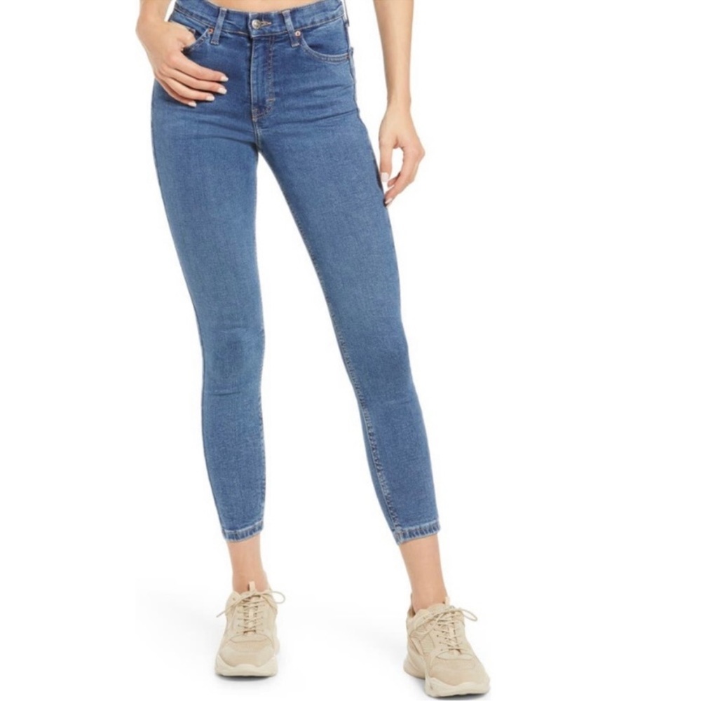 Topshop Jamie Jeans - Skinny Fit - Blue